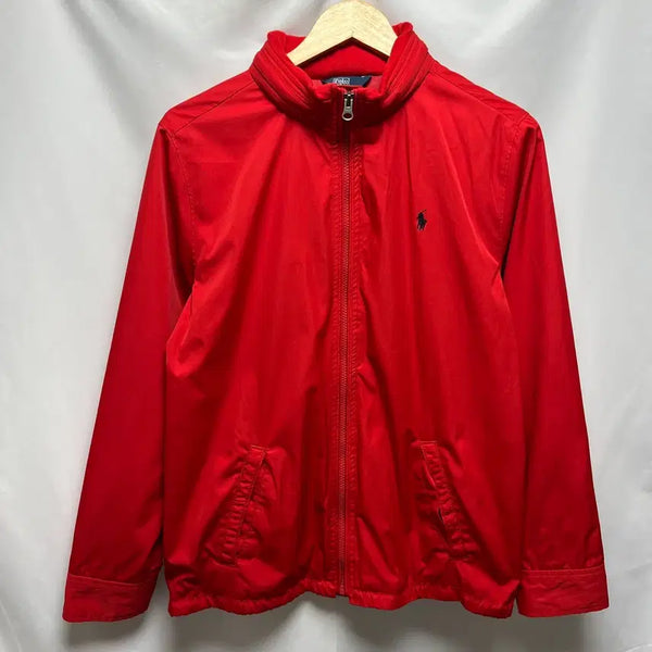 [BUNJANG] Polo Ralph Lauren Red Harrington Swingtop Blouson Jacket / [정품/M] 폴로 랄프로렌 레드 헤링턴 스윙탑 블루종 자켓 잠바
