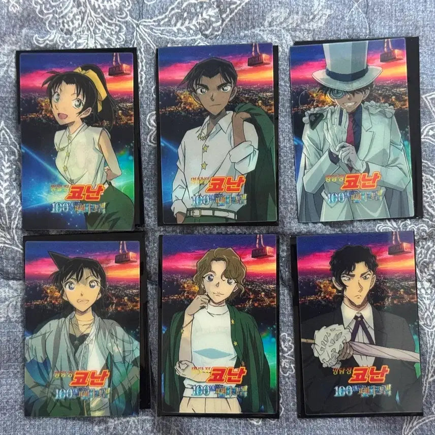 [BUNJANG] Detective Conan: The Million-dollar Pentagram Lenticular 6 Types / 코난 100만달러의 펜타그램 렌티큘러 6종