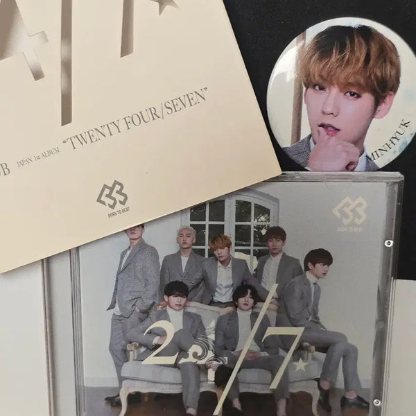 [BUNJANG] BTOB 24/7 Japanese Album Normal Edition (Minhyuk Badge) / 비투비 일본앨범 24/7 통상반 (뱃지 민혁)