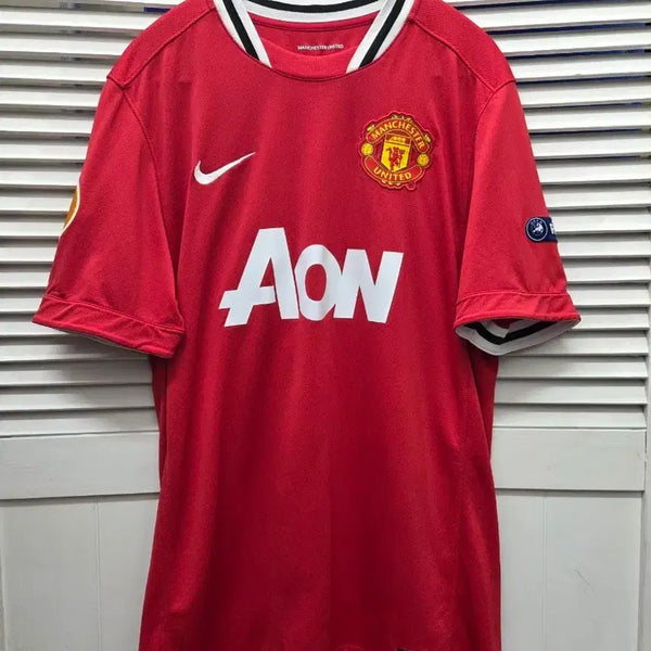 [BUNJANG] Manchester United 11-12 Park Ji-sung Nike Europa League Jersey (L) / 맨유 11-12 박지성 나이키 유로파 유니폼