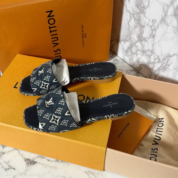 [BUNJANG] Louis Vuitton 1854 Revival Slides Sandals / [37] 루이비통 1854 리사이벌 슬리퍼 샌들