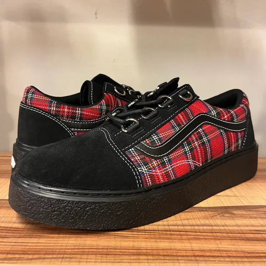 [BUNJANG] Vans Old Skool Tartan Check Clipper Shoes / 반스 올드스쿨 타탄 체크 클리퍼