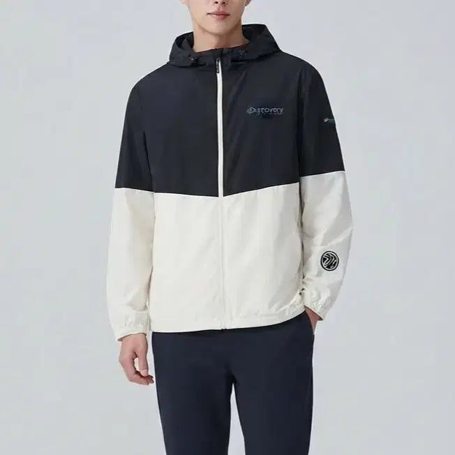 [BUNJANG] Discovery Lightweight Windbreaker Jacket / [100]디스커버리 경량 바람막이