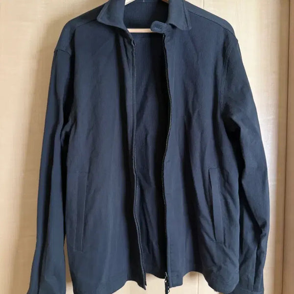 [BUNJANG] Aspesi Navy Corduroy Blouson Jacket Size 48 / 아스페시 코듀로이 블루종 네이비 103