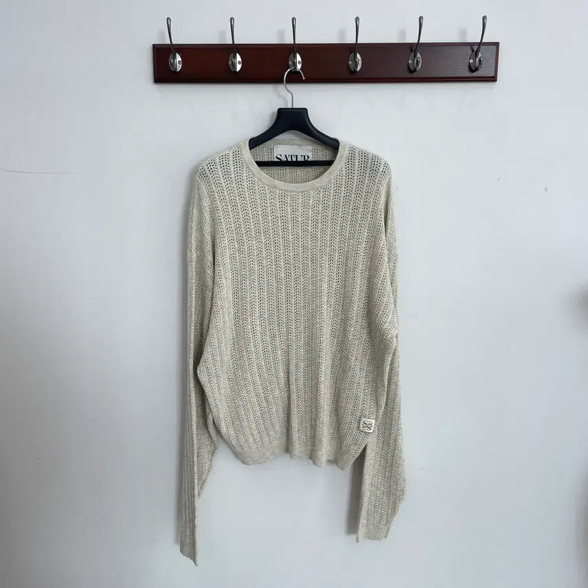 [BUNJANG] SETTER Ibiza Natural Mesh Knit / 세터 이비자 내추럴 메시드 니트