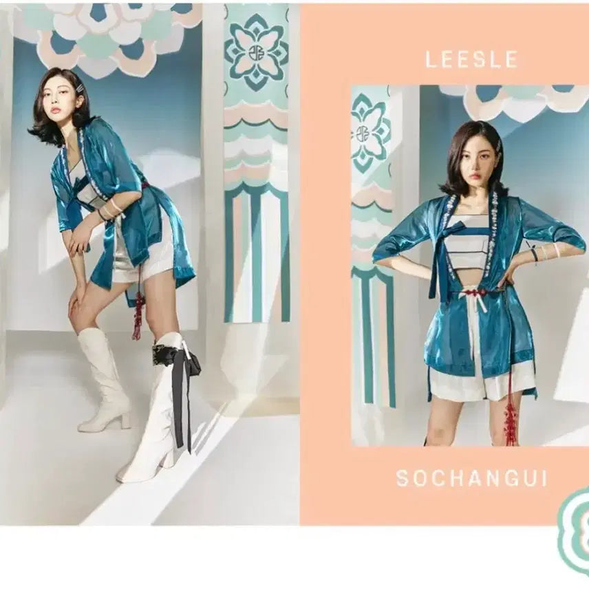 [BUNJANG] Leeseul Mermaid Legend Collection Outer (Size S) / 리슬 인어전설 컬렉션 아우터
