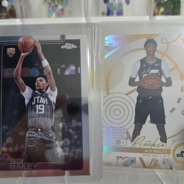 [BUNJANG] Utah Jazz (Eric) Bailly Rookie 2-Card Lot / 유타째즈)에이스 베일리 루키 2장 랏