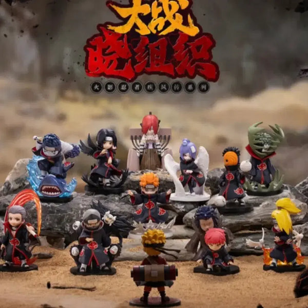 [BUNJANG] Pop Mart Naruto Akatsuki Full Figure Set / 나루토 팝마트 아카츠키 피규어 풀세트