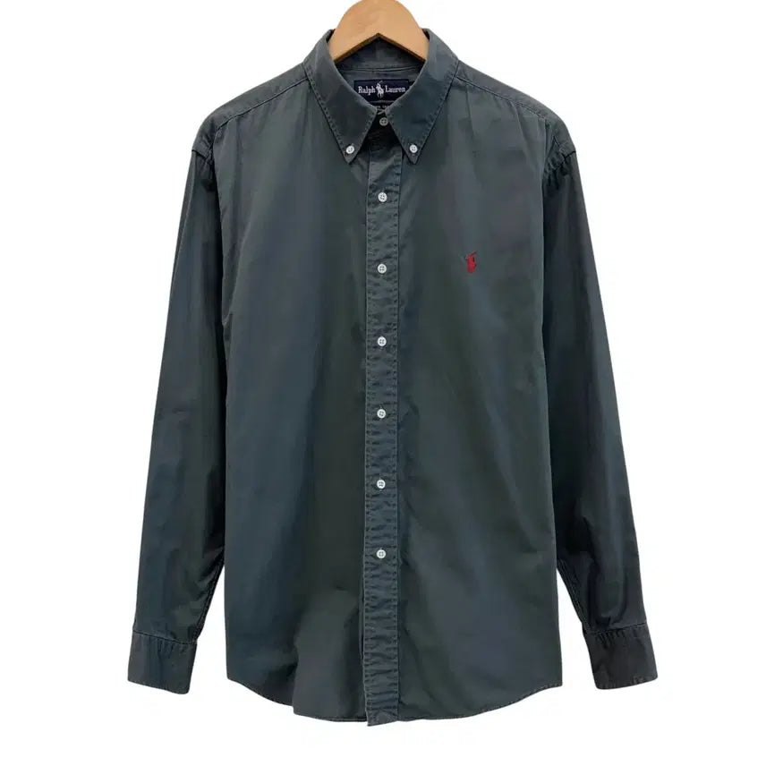 [BUNJANG] 90s Polo Ralph Lauren Blue-Green Shirt XL / 90s 폴로 셔츠 블루그린