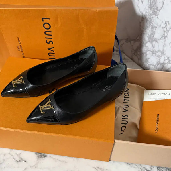 [BUNJANG] Louis Vuitton Ballerina Flat Shoes Size 35 / [35] 루이비통 발레리나 플랫 슈즈