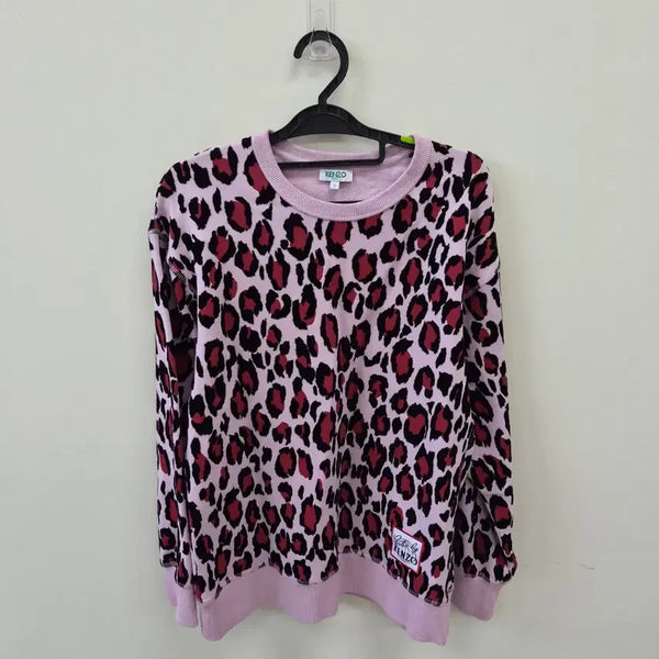 [BUNJANG] Kenzo Leopard Sweatshirt / 겐조 레오파드 맨투맨