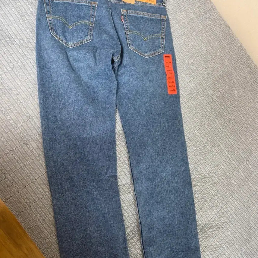 [BUNJANG] Levi's 505 Regular Straight Fit Jeans 34x32 / 리바이스 505 레귤러 스트레이트 핏 청바지 34x32