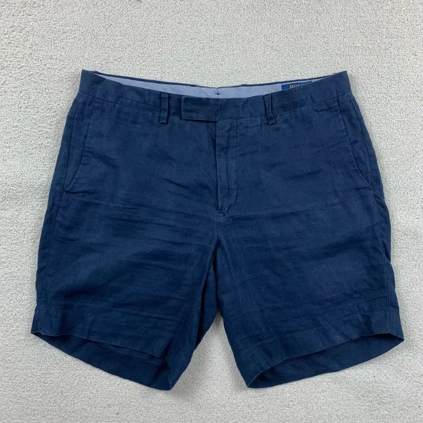 [BUNJANG] Polo Ralph Lauren Linen Shorts Navy 34 / 폴로 랄프로렌 린넨 반바지 네이비