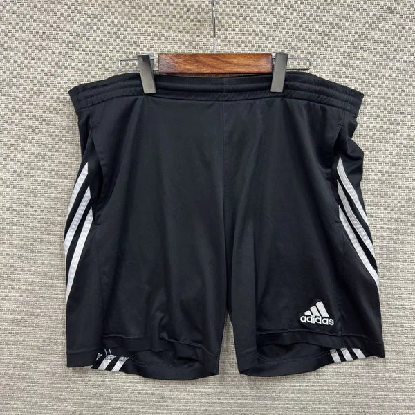 [BUNJANG] Adidas Track Shorts Black H02213 / 아디다스 츄리닝 반바지 110 H02213