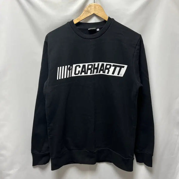 [BUNJANG] Carhartt WIP Spellout Sweatshirt Black Size M / [정품/M] 칼하트 WIP 스펠아웃 블랙 맨투맨