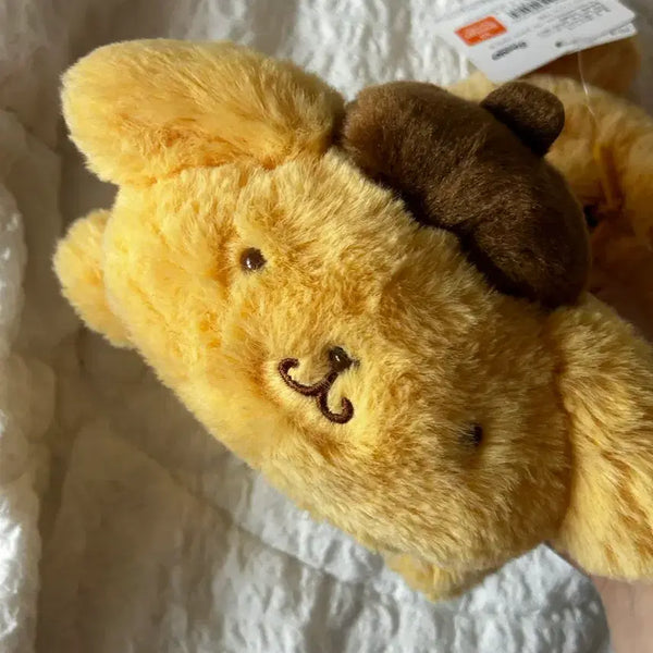 [BUNJANG] Pompompurin Fluffy Pencil Case / 폼폼푸린 부숭부숭한 필통 택포