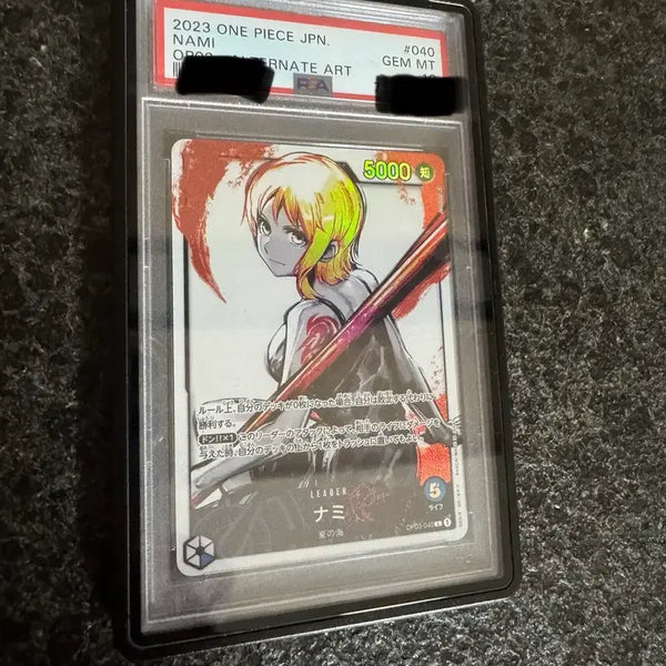 [BUNJANG] One Piece Nami Leader Card PSA 10 Graded Card / 원피스 나미 리더페레 psa10 팝니다.