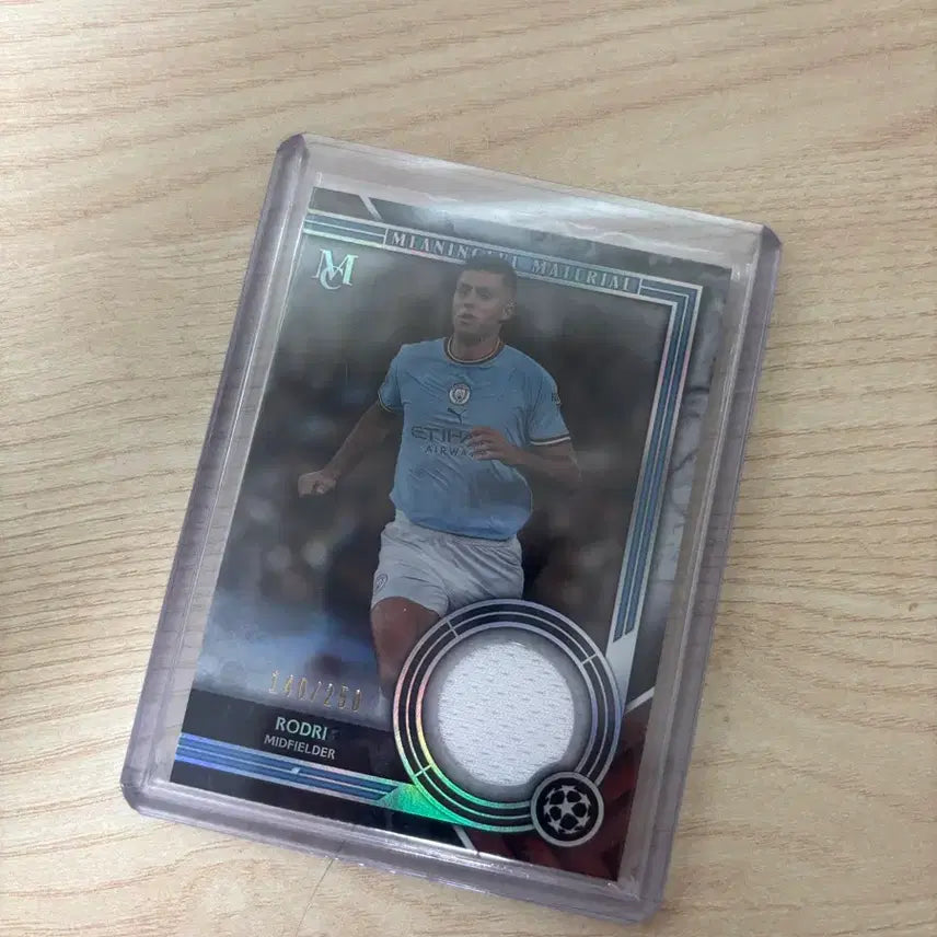 [BUNJANG] 2022-23 Topps Museum Collection Rodri 140/250 Replica Card / 2022-23 Topps Museum Collection 로드리 140/250