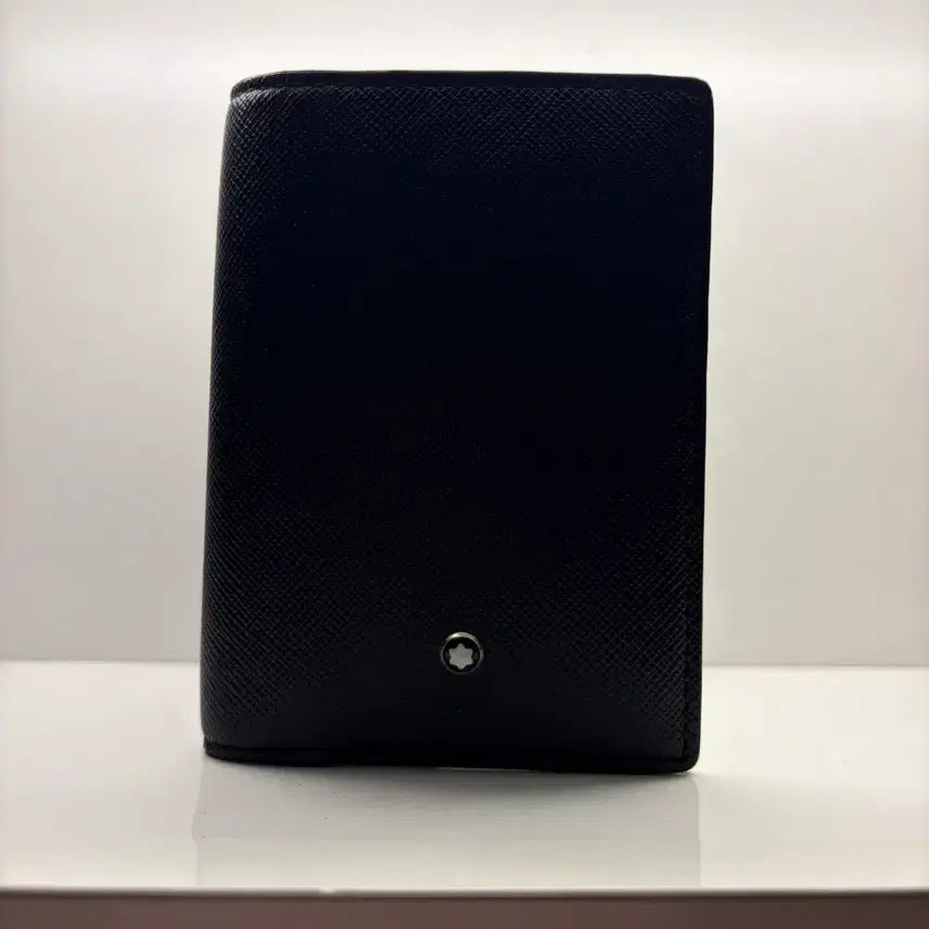 [BUNJANG] Montblanc Saffiano Leather Card Holder Black / 몽블랑 카드지갑