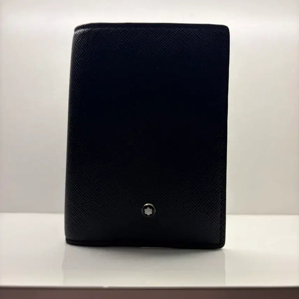 [BUNJANG] Montblanc Saffiano Leather Card Holder Black / 몽블랑 카드지갑