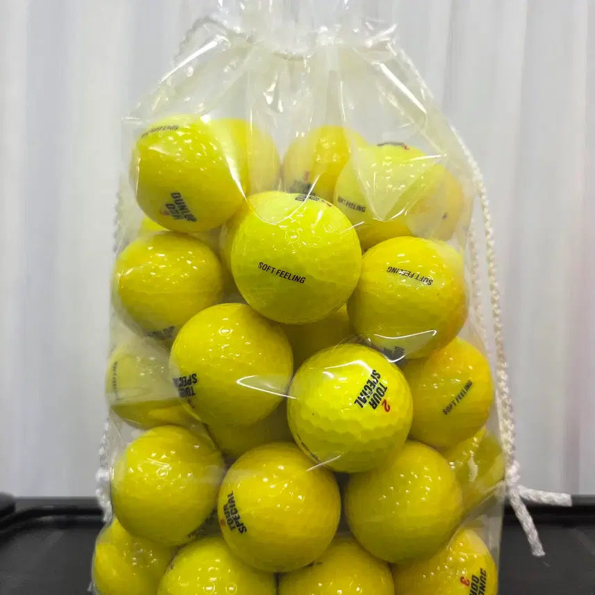 [BUNJANG] Dunlop Tour Special A Grade 2-Piece Color Used Golf Balls (50 Count) / 던롭 투어스페셜 A급 2피스 컬러 로스트볼 50구 중고골프공