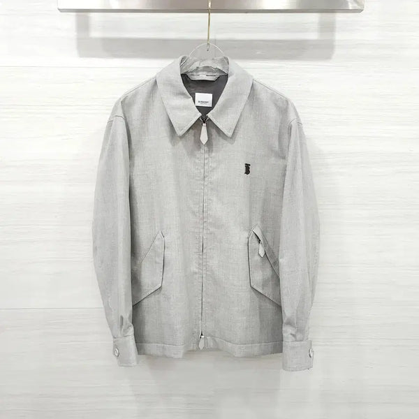 [BUNJANG] Burberry TB Grey Blouson Jacket 48 / 48 / 버버리 TB 그레이 블루종 자켓 8051034