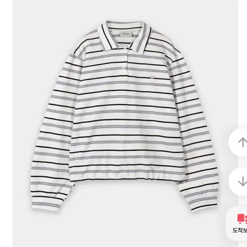 [BUNJANG] Beideli Striped Sweatshirt / 베이델리 맨투맨