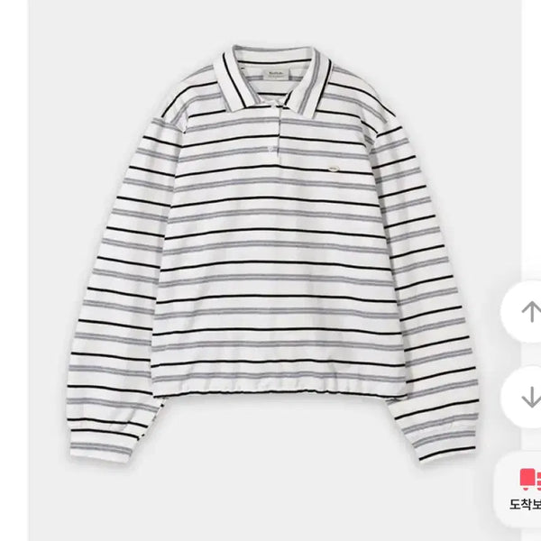 [BUNJANG] Beideli Striped Sweatshirt / 베이델리 맨투맨