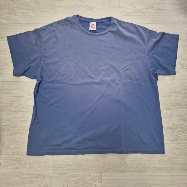 [BUNJANG] WEGO BLANK T Navy / [3] 뤡코즈 블랭크 티 네이비