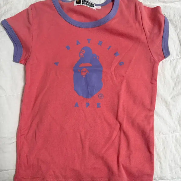 [BUNJANG] BAPE Short Sleeve T-Shirt Women's / 베이프 반팔티 여성