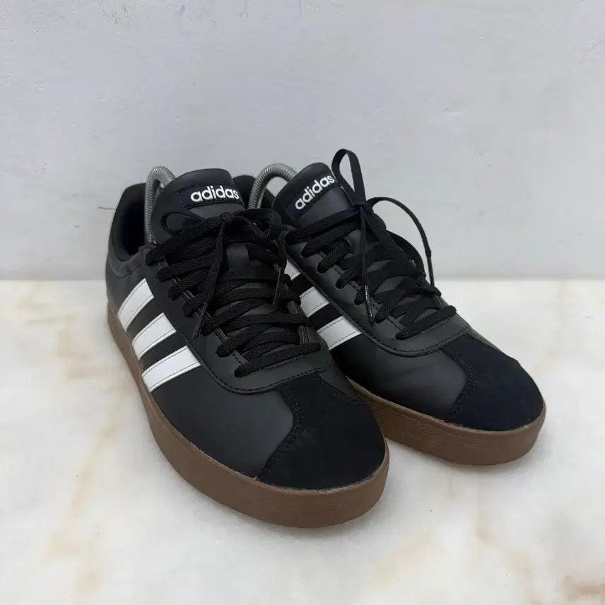 [BUNJANG] Adidas VL Court Base Sneakers / (260)아디다스 운동화 VL코트 베이스 블랙