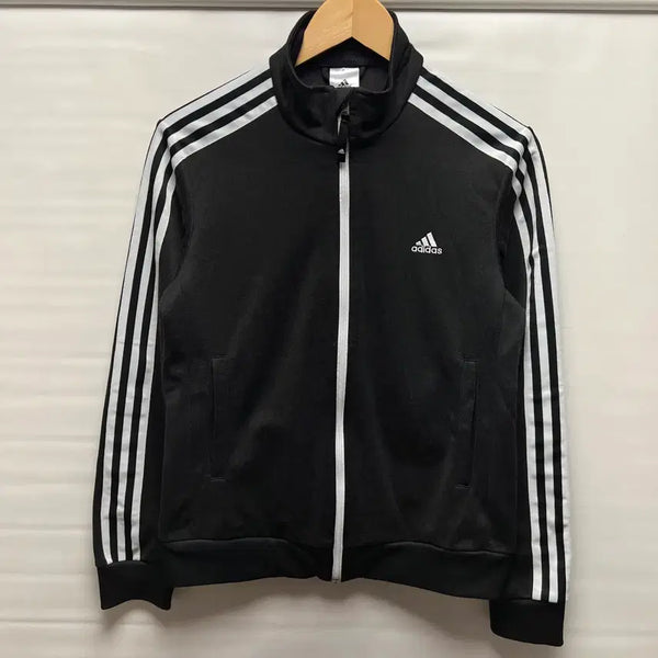 [BUNJANG] Adidas 3-Stripes Women's Black Track Top Jersey (Europa) / [정품/100] 아디다스 삼선 여성용 블랙 트랙탑 져지 (유로파)