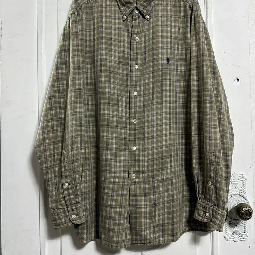 [BUNJANG] Polo Ralph Lauren Checkered Shirt / 폴로 랄프로랜 체크 셔츠