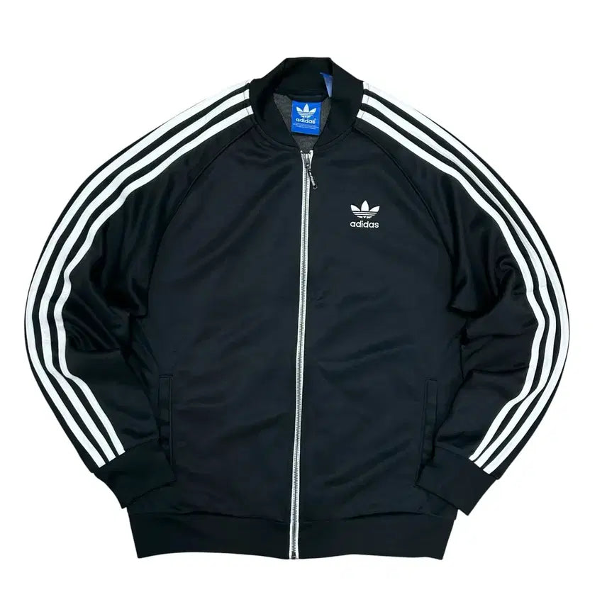 [BUNJANG] Adidas Black Superstar Firebird Track Jacket M / 아디다스 블랙 슈퍼스타 파이어버드 져지(M)