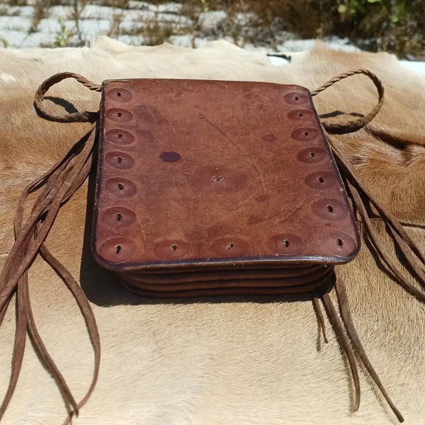 [BUNJANG] Goro's Saddle Leather Medicine Bag / 고로즈(goro's) 새들레더 메디신 백