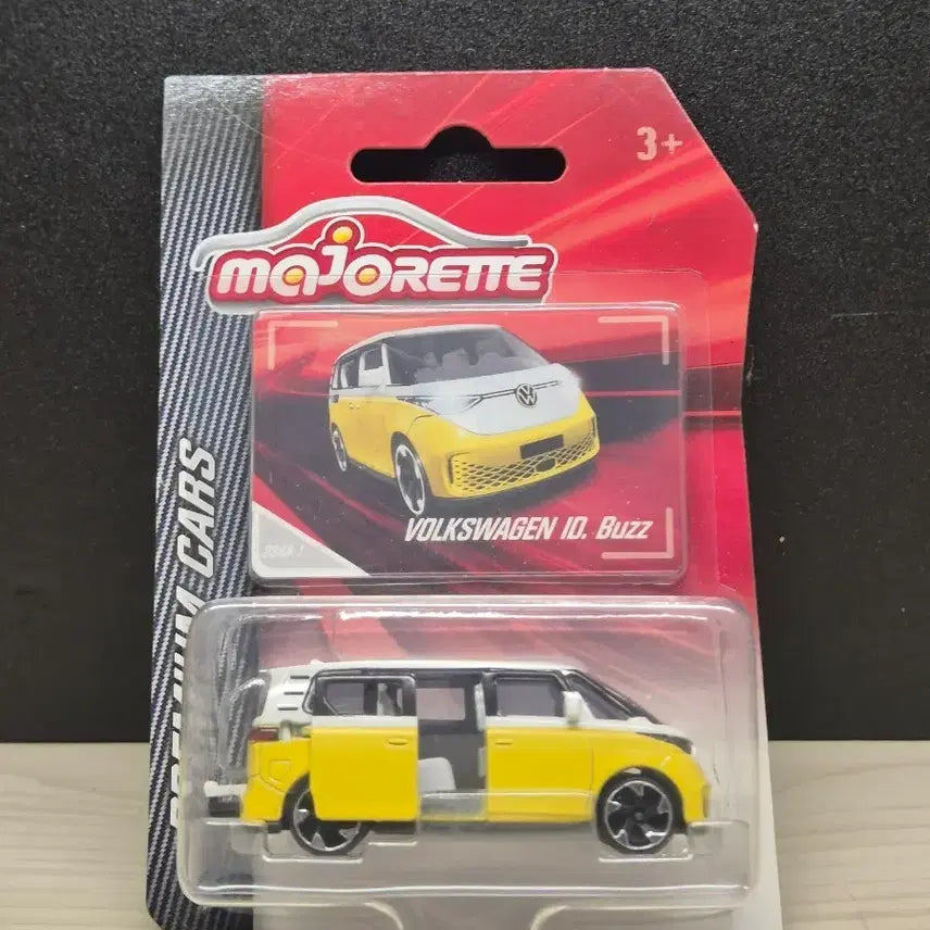 [BUNJANG] Majorette Volkswagen ID. Buzz Minicar Yellow Diecast / 마조렛 폭스바겐 ID 버즈 미니카 옐로우 다이캐스트