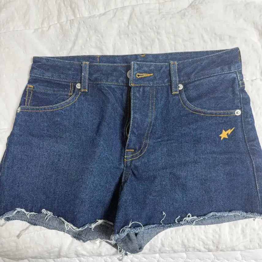 [BUNJANG] BAPE Denim Shorts / 베이프 반바지