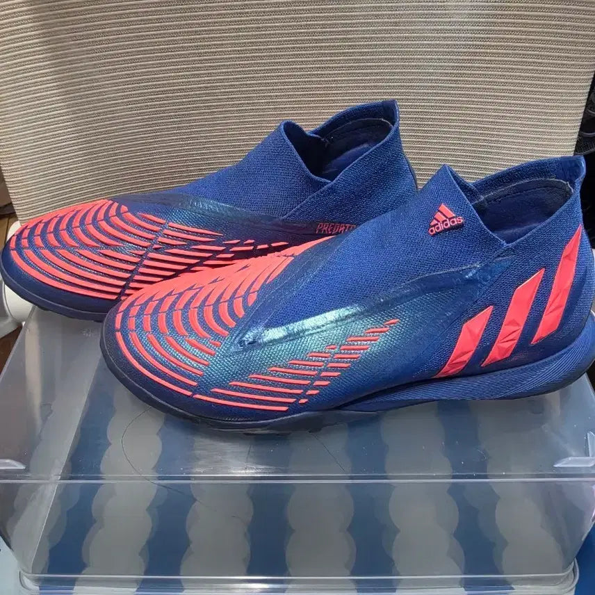 [BUNJANG] Adidas Predator Edge LL FG Cleats (255mm) / 아디다스 프레데터 엣지 ll 레이스리스 255mm