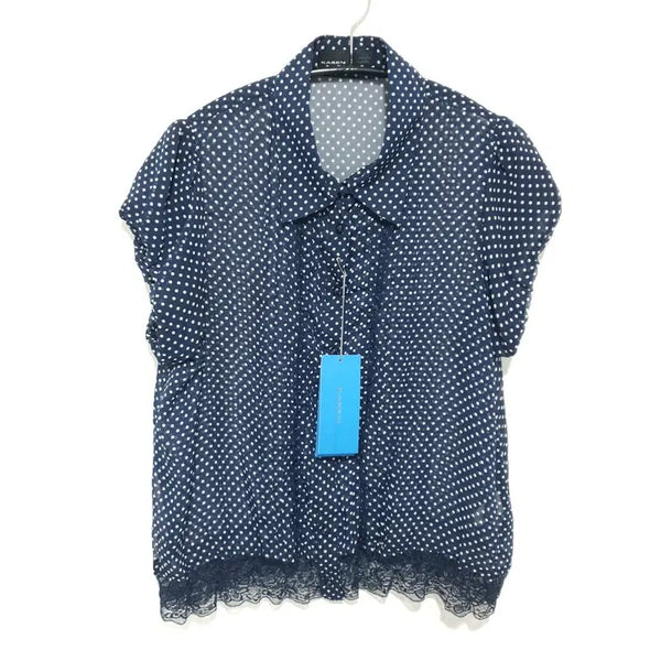 [BUNJANG] Karen Polka Dot See-through Blouse / 카렌 땡땡이 시스루 블라우스 66_S2130