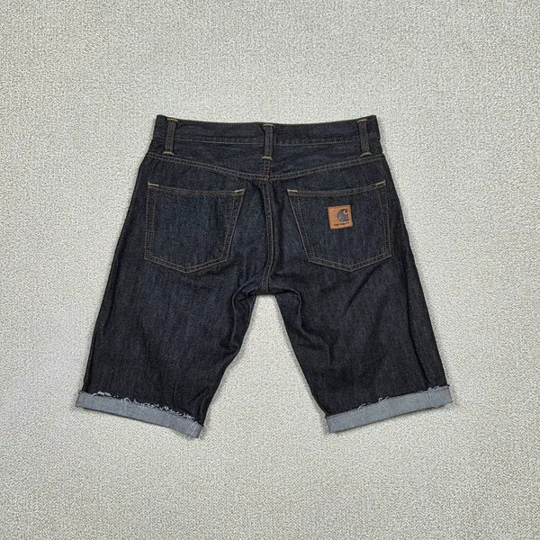 [BUNJANG] Carhartt WIP Klondike Cut-Off Denim Shorts / [칼하트 WIP] 클론다이크 컷오프 데님 반바지 | S00657