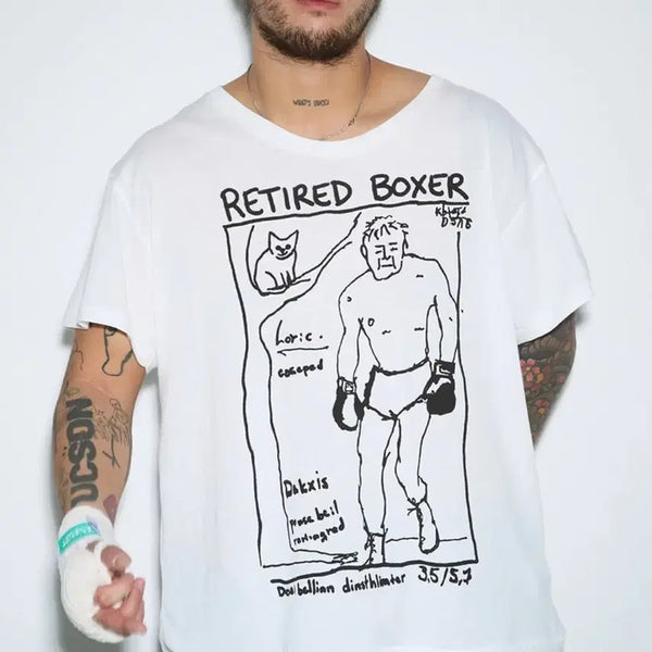 [BUNJANG] Lost Town Supply Boxer T-Shirt / lts lost town supply  로스트 타운 서플라이 복서 티셔츠