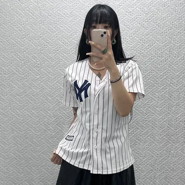 [BUNJANG] Majestic New York Yankees Sanchez Baseball Jersey T-Shirt L / 마제스틱 뉴욕양키스 산체스 야구 유니폼 셔츠 반팔티 L C13978