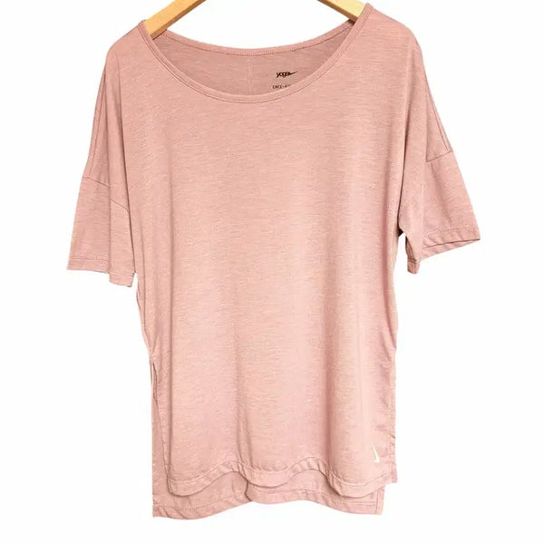 [BUNJANG] Nike Yoga Dri-FIT Short Sleeve T-Shirt / 나이키 요가 드라이핏 반팔 티셔츠