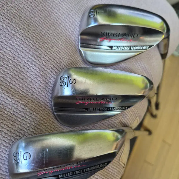 [BUNJANG] Kirkland Signature Wedges Set (52, 56, 60 Degrees) / A급 정품 커크랜드 52,56,60도 웨지세트 판매해요