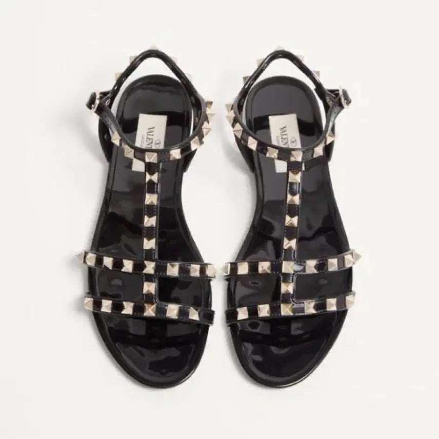 [BUNJANG] Valentino Jelly Studded Ballet Flats / 발렌티노 젤리 플랫슈즈
