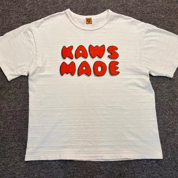 [BUNJANG] Human Made x KAWS Short Sleeve T-Shirt 2XL / [105] 휴먼메이드 X KAWS 반팔티 2XL