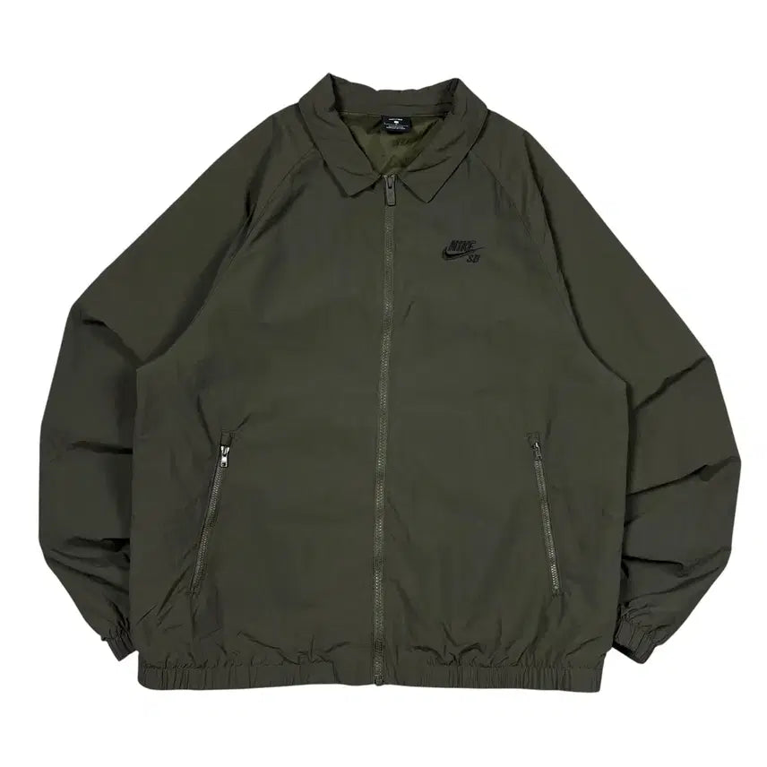 [BUNJANG] Nike SB Windbreaker Jacket Olive / 나이키 SB 바람막이 올리브 색상