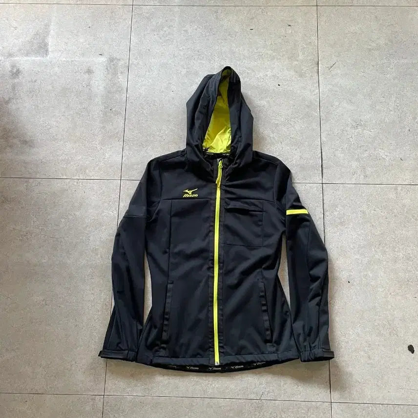 [BUNJANG] Mizuno Hooded Zip-up Jacket / 미즈노 후드 집업 자켓