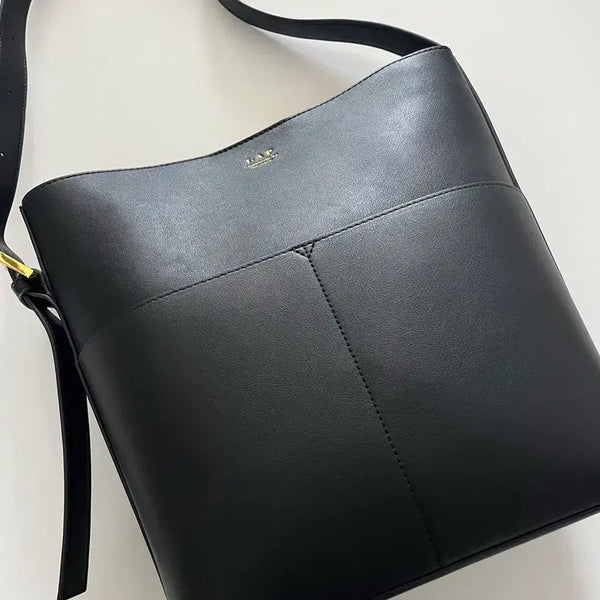 [BUNJANG] LAP Shoulder Bag Black / 랩 숄더백 블랙 여성 가방