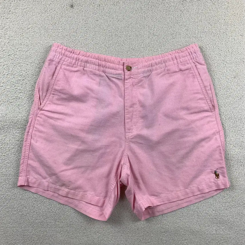 [BUNJANG] Polo Ralph Lauren Multi Pony Prepster Chino Shorts Pink / 폴로 랄프로렌 멀티포니 프렙스터 치노 쇼츠 핑크